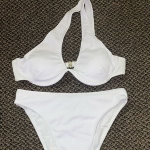 Womens SHEIN Two Piece Plus Size Swimsuit!